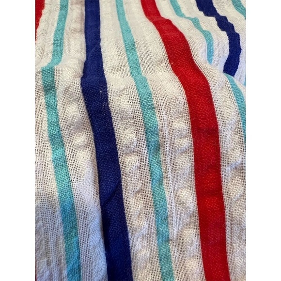 Addison Bay Women's XS Striped Preppy Dress Cover-Up Multicolor Summer - Picture 9 of 10